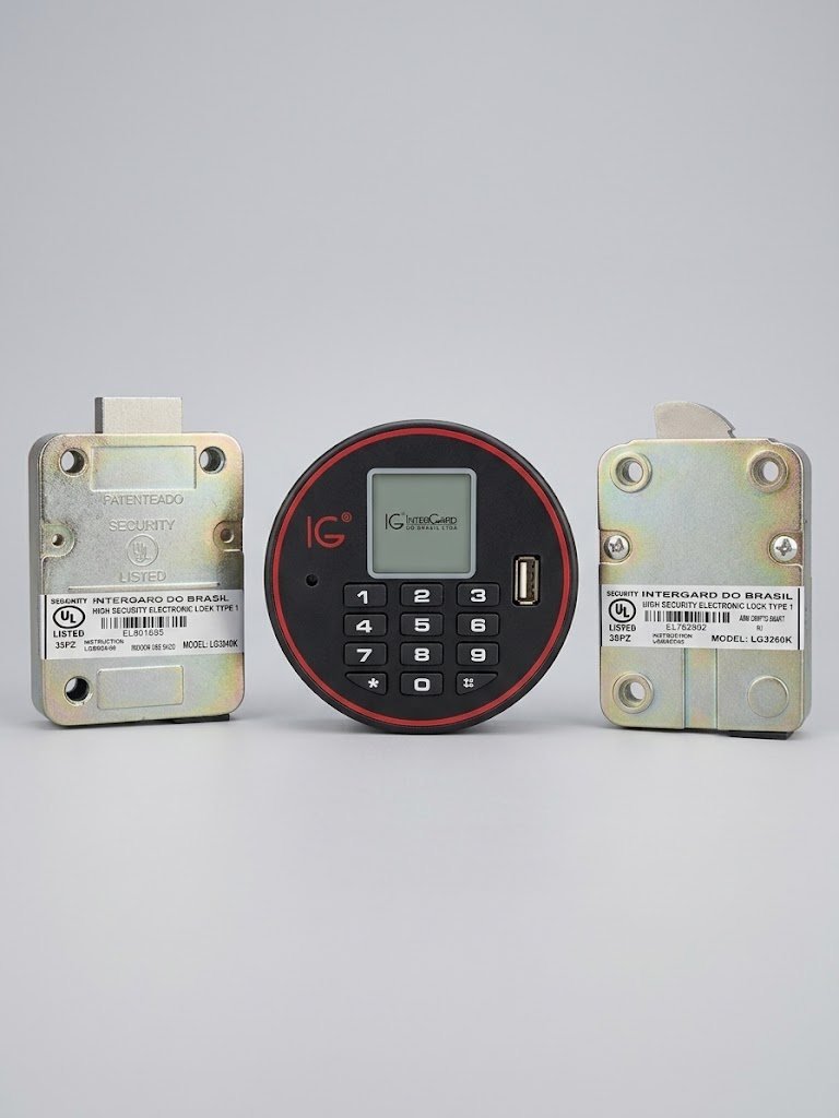 Fechadura eletrônica Intergard Crypto Smart